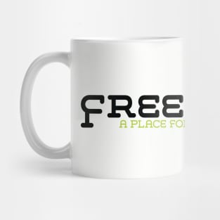 Freeballz Classic Logo Black Mug